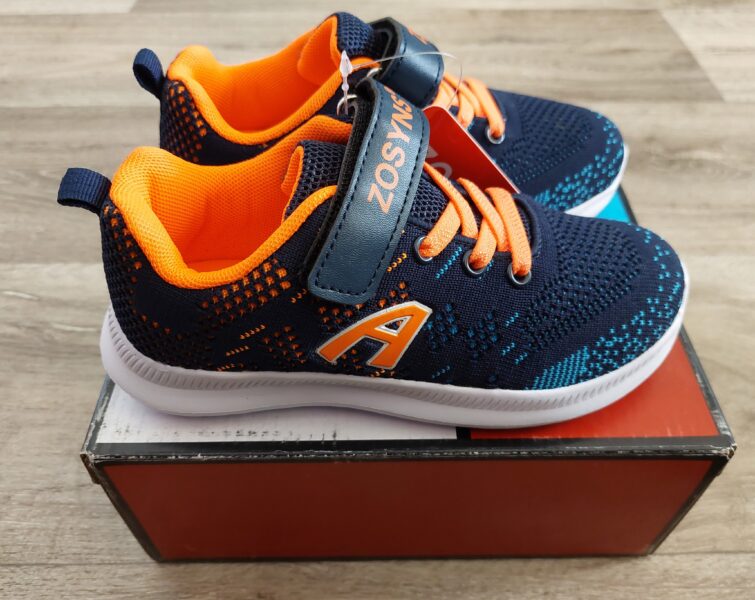 Sportovní dětské boty Zosyns oranžovo-modré