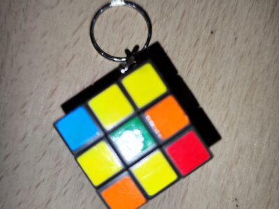 Přívěšek Rubikova kostka